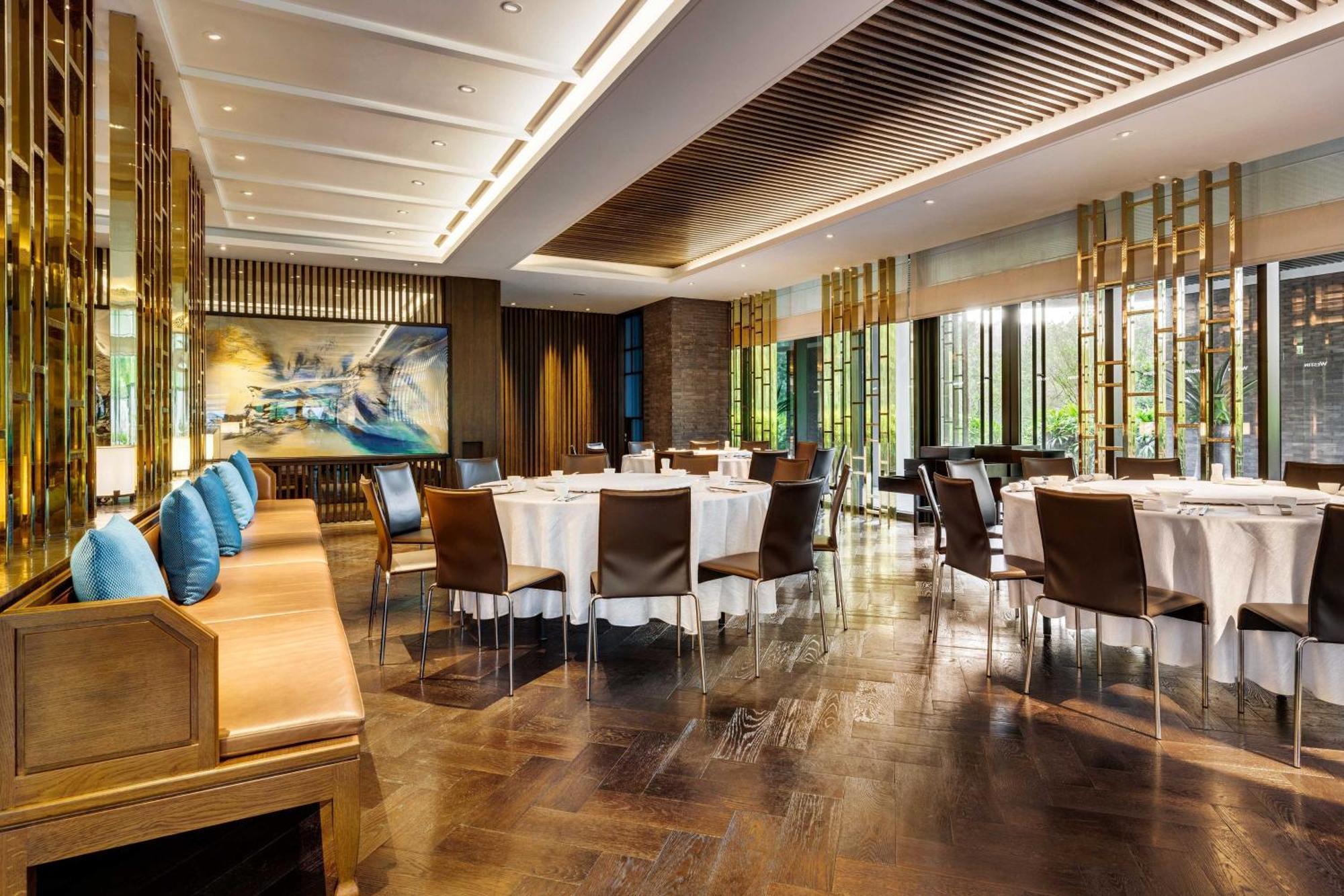 The Westin Tashee Resort, Taoyuan Dasi Eksteriør billede The interior of the restaurant
