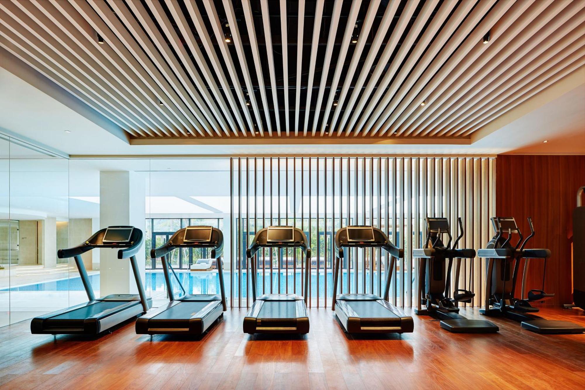 The Westin Tashee Resort, Taoyuan Dasi Eksteriør billede The gym at the hotel